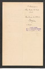 k.k. naturhistorisches Hofmuseum, Intendanzakten 1885-1896 (Hauer), Aktenzahl Z.334.b/1890, Seite 4